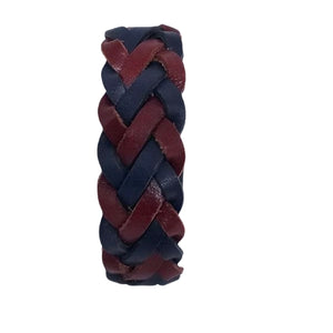 Leather Bracelet
Handmade Bracelet
Braided Bracelet
Leather Accessory
Men's Bracelet
Sport Bracelet
Genuine Leather
Leather Handcrafts
Gift for Him
Unique Gift
Blue and Red Bracelet
Casual Style