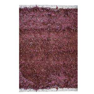Luxury Genuine Leather Shag Rug – Hand-Finished Designer Floor Decor Australia 14-65