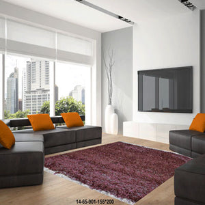 Luxury Genuine Leather Shag Rug – Hand-Finished Designer Floor Decor Australia 14-65