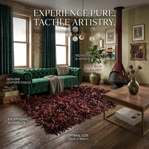 Luxury leather rug
Genuine leather shag rug
Handmade shag rug
Premium leather home decor
Hand-cut genuine sheep leather rug
Modern textured shag rug
High-end anti-slip leather rug modern Australian living
Designer favourite leather shag rug executive study
Luxury Leather Shag Rug - Handmade Genuine Sheep Leather