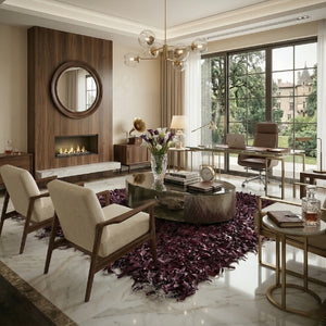 Modern Leather Shag Rug | Fluffy Anti-Slip Floor Rugs AU