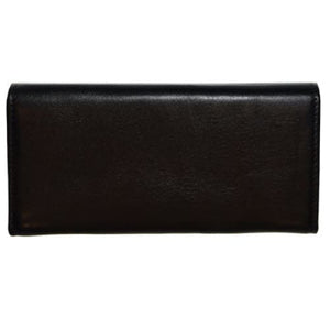 Genuine leather purse with Handwoven Jajim 35-801 - KANDM PARSE LEATHER SHOP