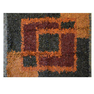Modern floor rugs Leather Shag Area Carpet Anti-slip fluffy rugs online AU rugs14-64 - KANDM PARSE LEATHER SHOP