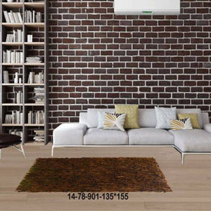 Modern floor rugs Leather Shag Area Carpet Anti-slip fluffy rugs online AU rugs14-78-1 - KANDM PARSE LEATHER SHOP