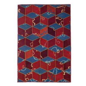 Modern floor rugs patchwork carpet rugs wool carpet rugs online AU rugs 5-113-1 - KANDM PARSE LEATHER SHOP