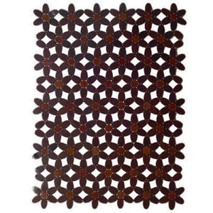 Modern floor rugs patchwork cow leather rug Bohemian new rugs online AU rugs 10-110 - KANDM PARSE LEATHER SHOP