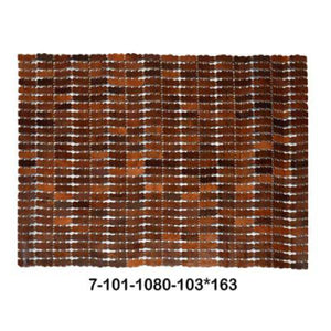 Modern floor rugs patchwork cow leather rug Bohemian new rugs online AU Rugs 7-101 - KANDM PARSE LEATHER SHOP