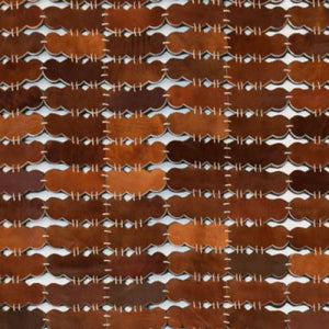 Modern floor rugs patchwork cow leather rug Bohemian new rugs online AU Rugs 7-101 - KANDM PARSE LEATHER SHOP