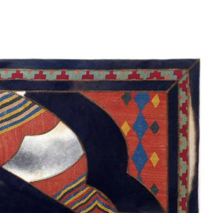 Modern floor rugs patchwork cowhide kilim rug living room rugs online AU Rugs 9-178 - KANDM PARSE LEATHER SHOP