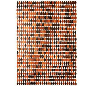 Modern floor rugs patchwork cowhide leather rug Bohemian new rugs online AU Rugs 2-16 - KANDM PARSE LEATHER SHOP