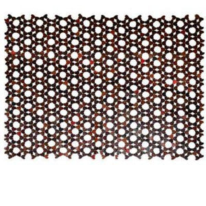 Modern floor rugs patchwork cowhide leather rug Bohemian new rugs online AU Rugs 2-33 - KANDM PARSE LEATHER SHOP