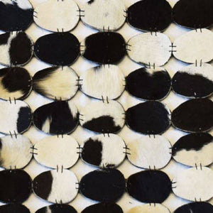 Modern floor rugs patchwork cowhide rug Bohemian new rugs online AU Rugs 7-118 - KANDM PARSE LEATHER SHOP