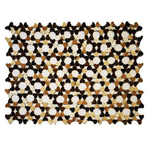 Modern floor rugs patchwork cowhide rug Bohemian new rugs online AU Rugs 7-157 - KANDM PARSE LEATHER SHOP