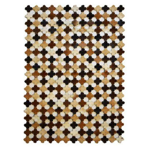 Modern floor rugs patchwork cowhide rug Bohemian new rugs online AU Rugs 7-94 - KANDM PARSE LEATHER SHOP