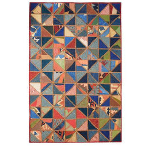 Modern floor rugs patchwork kilim rugs wool carpet natural rugs online AU Rugs 5-3 - KANDM PARSE LEATHER SHOP