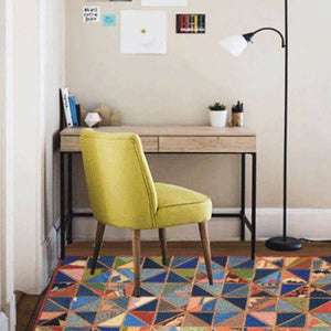 Modern floor rugs patchwork kilim rugs wool carpet natural rugs online AU Rugs 5-3 - KANDM PARSE LEATHER SHOP