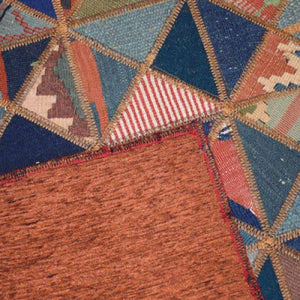 Modern floor rugs patchwork kilim rugs wool carpet natural rugs online AU Rugs 5-3 - KANDM PARSE LEATHER SHOP