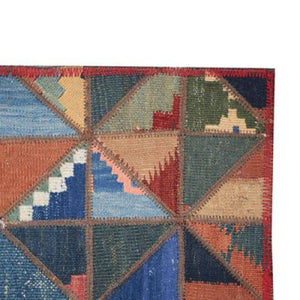 Modern floor rugs patchwork kilim rugs wool carpet natural rugs online AU Rugs 5-9 - KANDM PARSE LEATHER SHOP