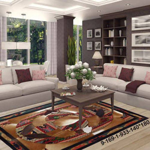 Modern rug floor rugs cowhide kilim rugs carpet patchwork rugs online AU Rugs 9-169-1 - KANDM PARSE LEATHER SHOP