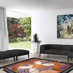 Modern rug floor rugs cowhide kilim rugs carpet patchwork rugs online AU Rugs 9-30 - KANDM PARSE LEATHER SHOP