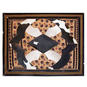 Modern rug floor rugs cowhide kilim rugs carpet patchwork rugs online AU Rugs 9-37 - KANDM PARSE LEATHER SHOP