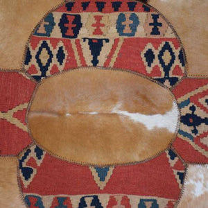 Modern rug floor rugs cowhide kilim rugs carpet patchwork rugs online AU Rugs 9-48 - KANDM PARSE LEATHER SHOP