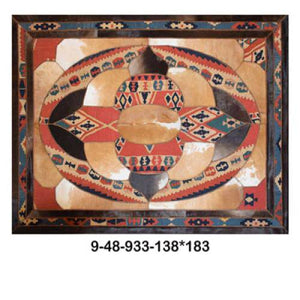 Modern rug floor rugs cowhide kilim rugs carpet patchwork rugs online AU Rugs 9-48 - KANDM PARSE LEATHER SHOP