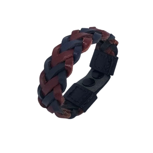 Leather Bracelet

Handmade Bracelet

Braided Bracelet

Leather Accessory

Men's Bracelet

Sport Bracelet

Genuine Leather

Leather Handcrafts

Gift for Him

Unique Gift

Blue and Red Bracelet

Casual Style