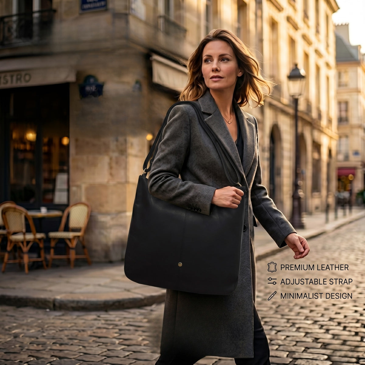 Genuine Leather Handbag & Crossbody Laptop Bag | K&M