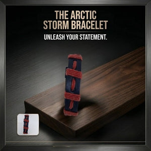 Handmade leather bracelet

Braided leather bracelet

Navy and maroon bracelet

Two-tone leather band

Artisan leather jewelry

Men's leather bracelet

Women's woven bracelet

Handmade leather accessories