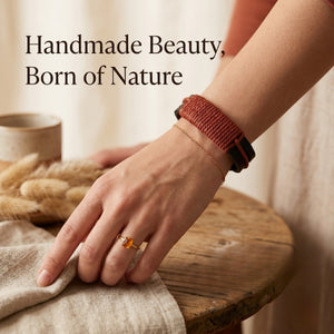 Handmade leather bracelet

Braided leather bracelet

Navy and maroon bracelet

Two-tone leather band

Artisan leather jewelry

Men's leather bracelet

Women's woven bracelet

Handmade leather accessories