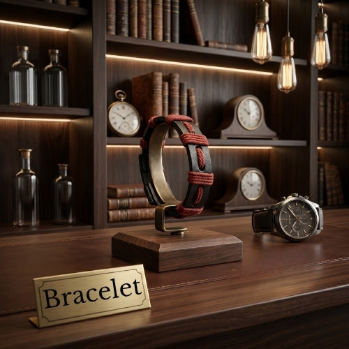 Handmade leather bracelet

Braided leather bracelet

Navy and maroon bracelet

Two-tone leather band

Artisan leather jewelry

Men's leather bracelet

Women's woven bracelet

Handmade leather accessories