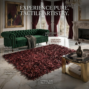 Luxury leather rug 
Genuine leather shag rug
Handmade shag rug
Premium leather home decor
Hand-cut genuine sheep leather rug
Modern textured shag rug 
High-end anti-slip leather rug modern Australian living

Designer favourite leather shag rug executive study

Luxury Leather Shag Rug - Handmade Genuine Sheep Leather 