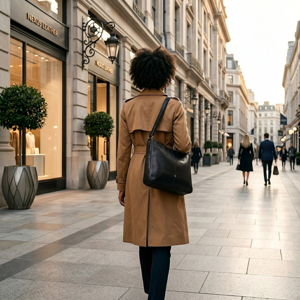 Genuine Leather Handbag & Crossbody Laptop Bag | K&M
