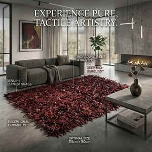 Luxury leather rug 
Genuine leather shag rug
Handmade shag rug
Premium leather home decor
Hand-cut genuine sheep leather rug
Modern textured shag rug 
High-end anti-slip leather rug modern Australian living

Designer favourite leather shag rug executive study

Luxury Leather Shag Rug - Handmade Genuine Sheep Leather 