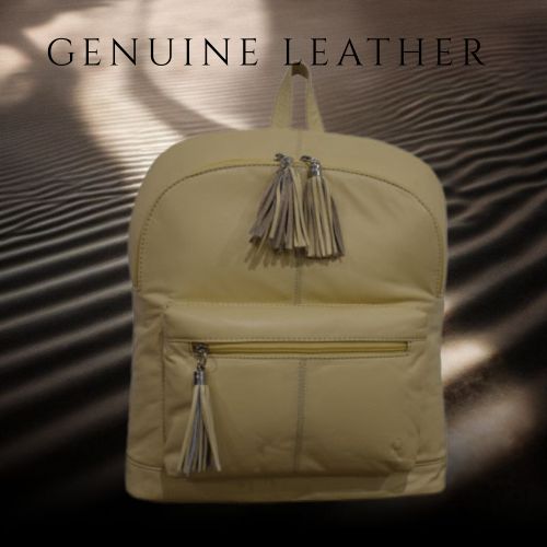 Genuine Leather backpack, Large soft leather Computer backpack, Shoulder Bag, Laptop, Daily Bag, 100% Leather Gift