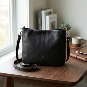 Genuine Leather Handbag & Crossbody Laptop Bag | K&M