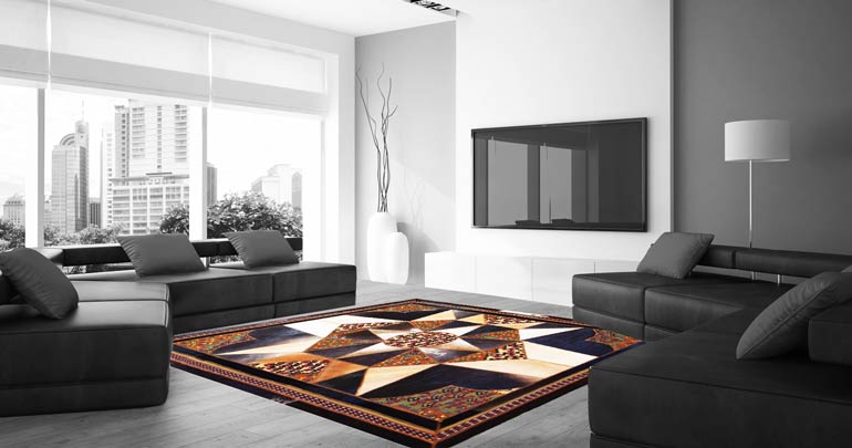KANDM PARSE LEATHER SHOP | K&M carpet shop Floor rugs online AU patchwork cowhide sheepskin shag