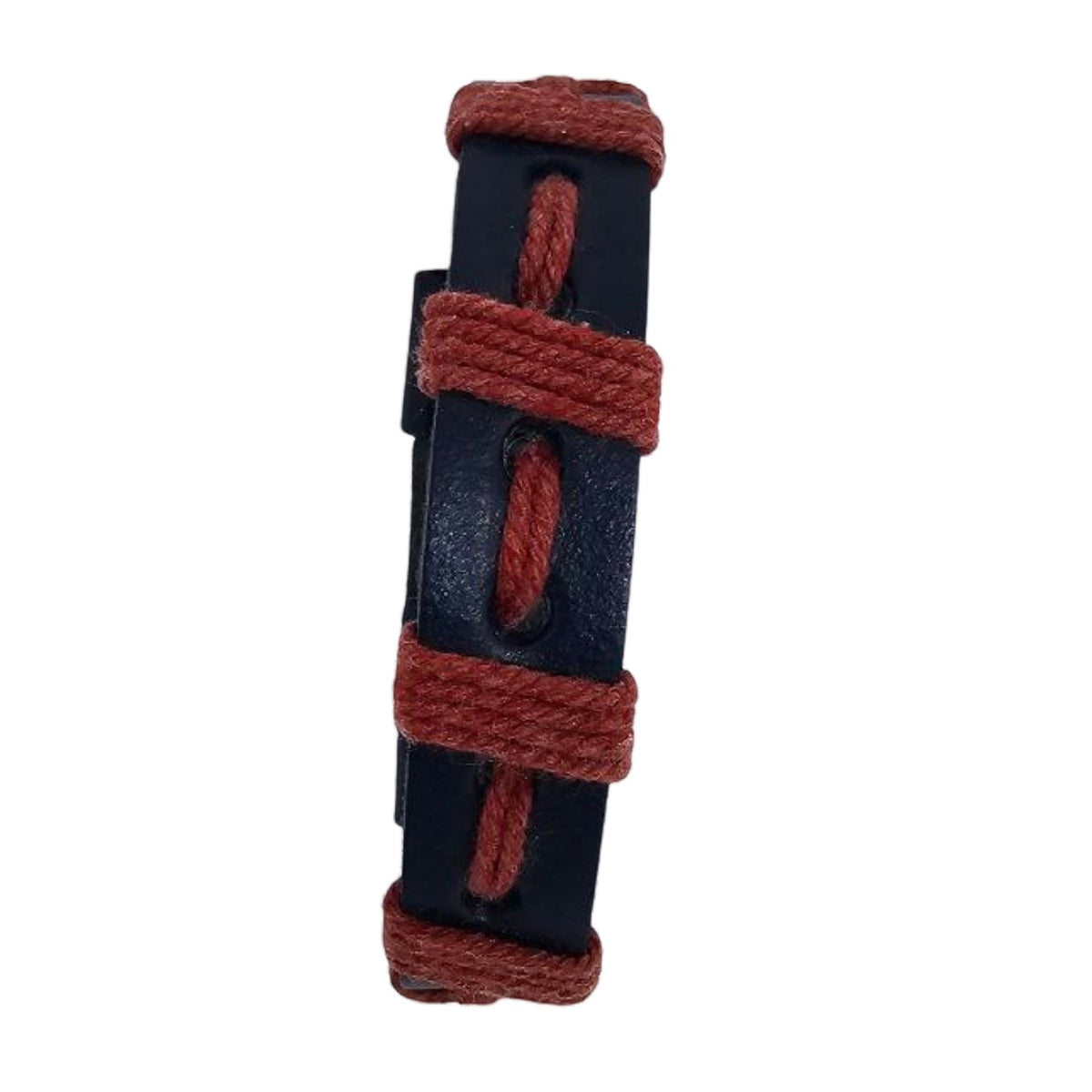 Handmade leather bracelet

Braided leather bracelet

Navy and maroon bracelet

Two-tone leather band

Artisan leather jewelry

Men's leather bracelet

Women's woven bracelet

Handmade leather accessories