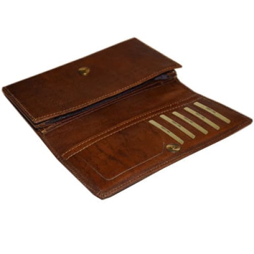 Genuine leather purse with Handwoven Jajim 35-801 - KANDM PARSE LEATHER SHOP