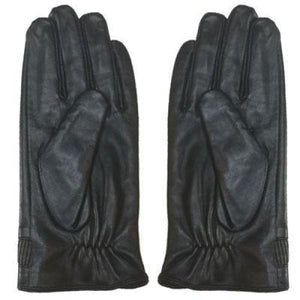 Men Touch Screen Leather Gloves Winter Autumn Warm gloves Au 35-GLM11 - KANDM PARSE LEATHER SHOP