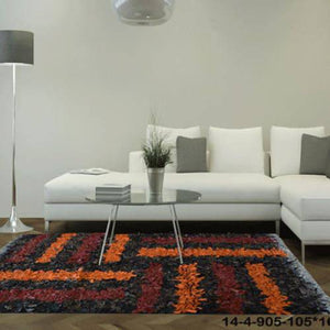 Modern floor rugs Leather Shag Area Carpet Anti-slip fluffy rugs online AU rugs14-4 - KANDM PARSE LEATHER SHOP