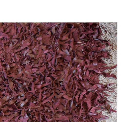 Modern floor rugs Leather Shag Area Carpet Anti-slip fluffy rugs online AU rugs14-41 - KANDM PARSE LEATHER SHOP