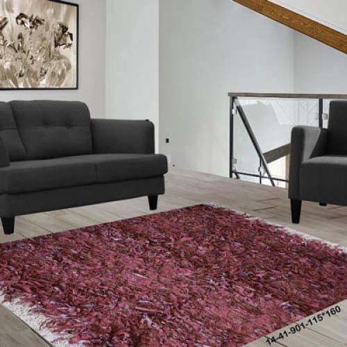 Modern floor rugs Leather Shag Area Carpet Anti-slip fluffy rugs online AU rugs14-41 - KANDM PARSE LEATHER SHOP