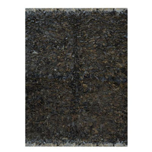 Modern floor rugs Leather Shag Area Carpet Anti-slip fluffy rugs online AU rugs14-43 - KANDM PARSE LEATHER SHOP