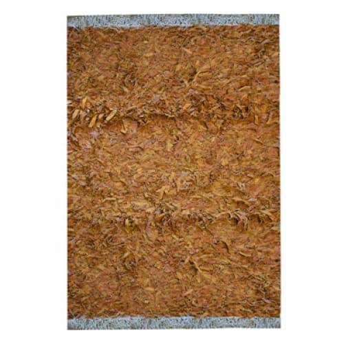 Modern floor rugs Leather Shag Area Carpet Anti-slip fluffy rugs online AU rugs14-52 - KANDM PARSE LEATHER SHOP