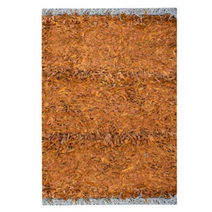 Modern floor rugs Leather Shag Area Carpet Anti-slip fluffy rugs online AU rugs14-57 - KANDM PARSE LEATHER SHOP
