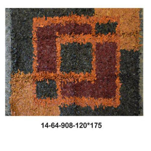 Modern floor rugs Leather Shag Area Carpet Anti-slip fluffy rugs online AU rugs14-64 - KANDM PARSE LEATHER SHOP