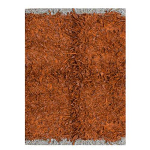 Modern floor rugs Leather Shag Area Carpet Anti-slip fluffy rugs online AU rugs14-68 - KANDM PARSE LEATHER SHOP