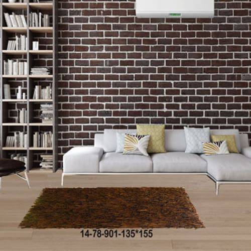 Modern floor rugs Leather Shag Area Carpet Anti-slip fluffy rugs online AU rugs14-78-1 - KANDM PARSE LEATHER SHOP